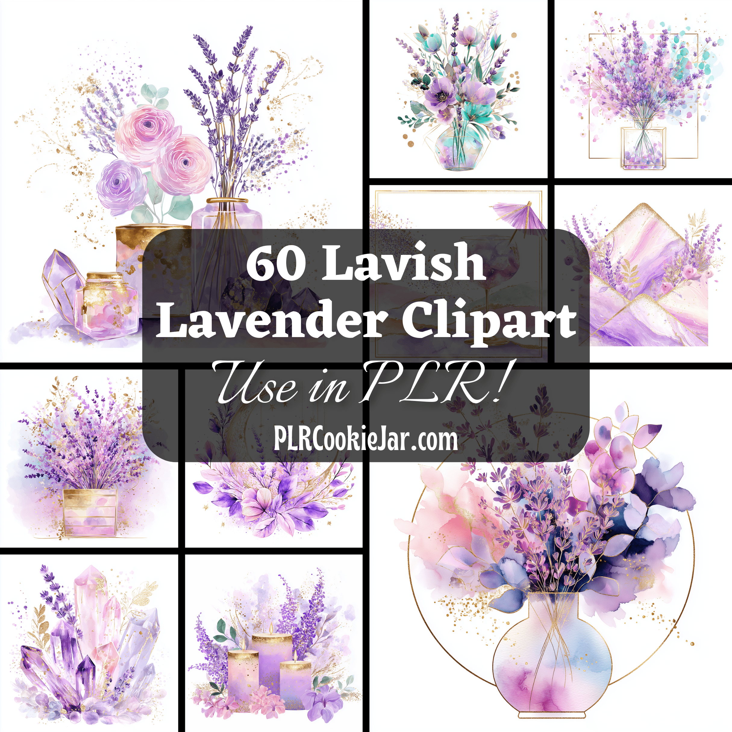 60 Lavish Lavender Clipart