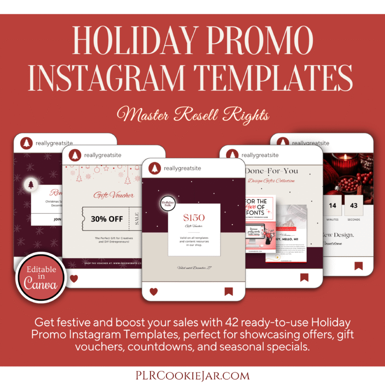 Holiday Promo Instagram Templates