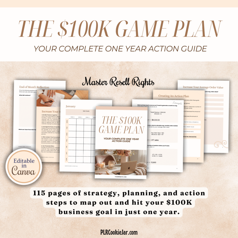 The $100K Game Plan