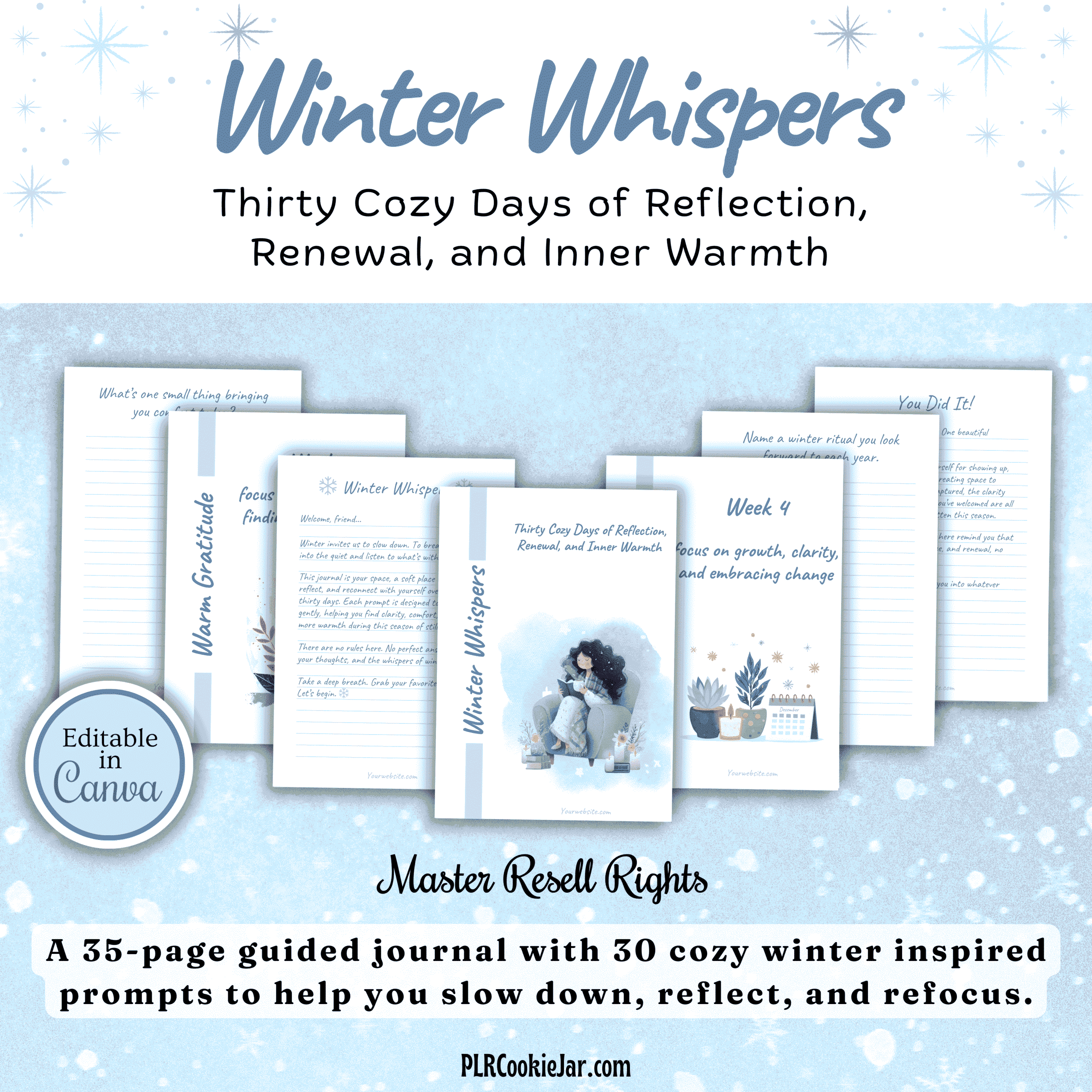 Winter Whispers Journal