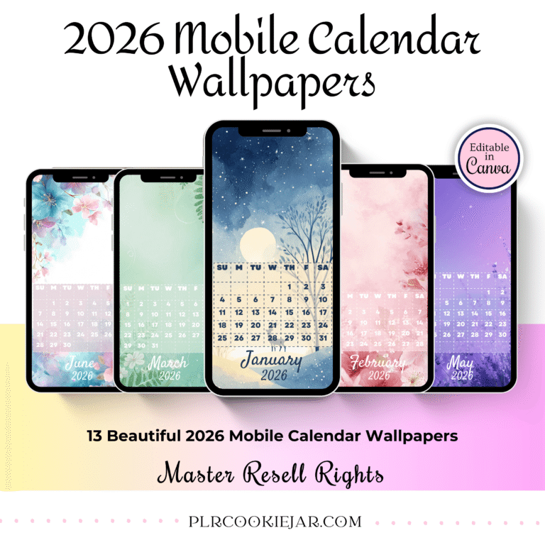 2026 Mobile Calendar Wallpapers