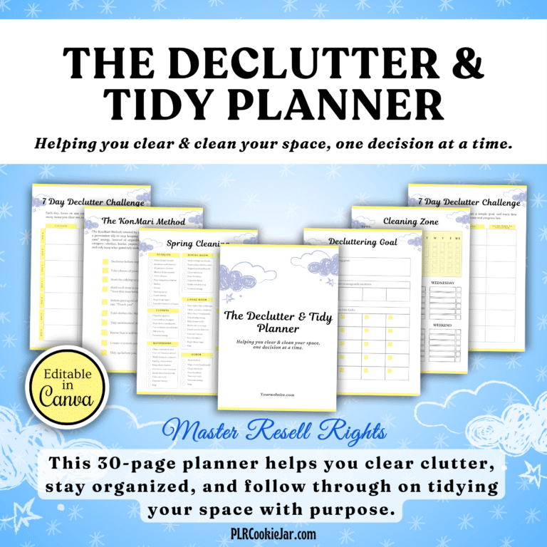Decutter Planner