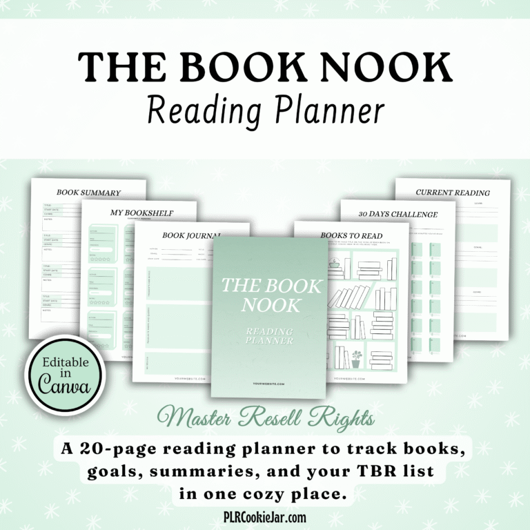 The Book Nook Reading Planner