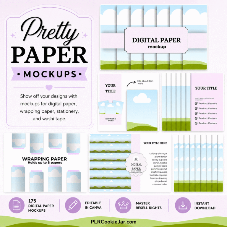 Pretty Paper Mockups