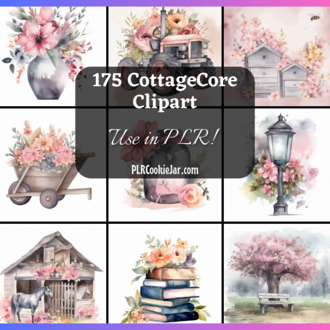 175 Cottage Core Clipart