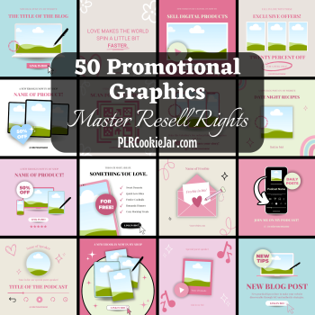 50 Promo graphics