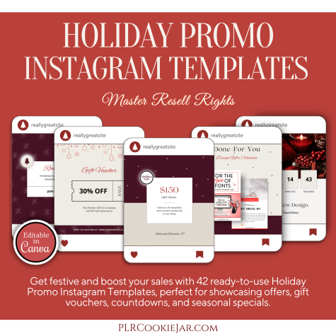 Holiday Promo Instagram Templates