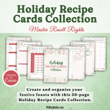 Holiday Recipe Cards Collection