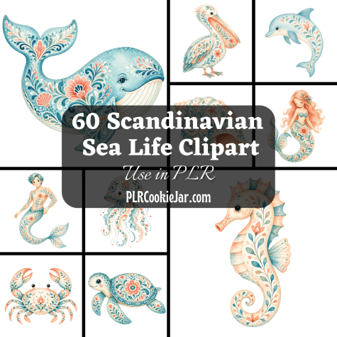 Scandinavian Sea Life Clipart