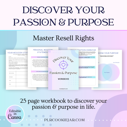 Discover Your Passion & Purpose Workbook