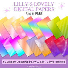 Image for the product Lilly's Lovely Digital Papers