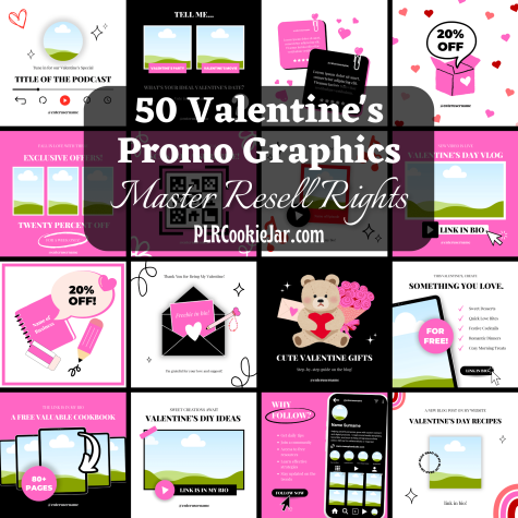 50 Valentine's Promo Graphics