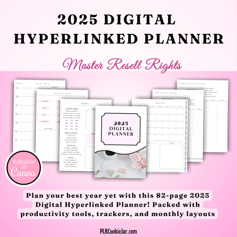 2025 Digital Hyperlinked Planner