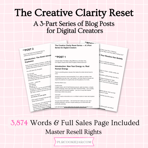 The Creative Clarity Reset